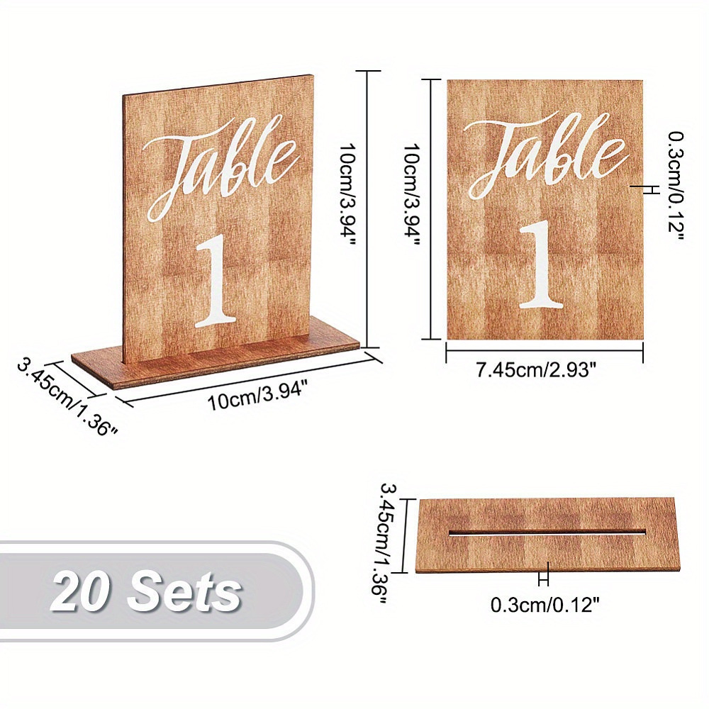 20pcs Elegant Flat Printed Woo - Desk Setup Design 评论和价格