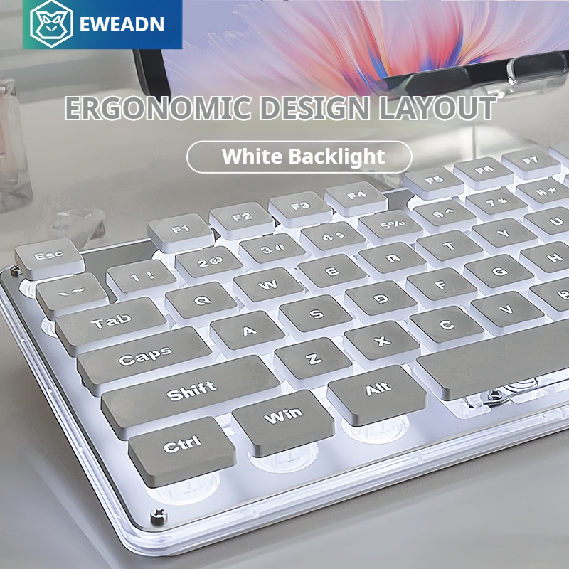 EWEADN V3 wireless Silent Offi - Desk Setup Keyboard 评论和价格