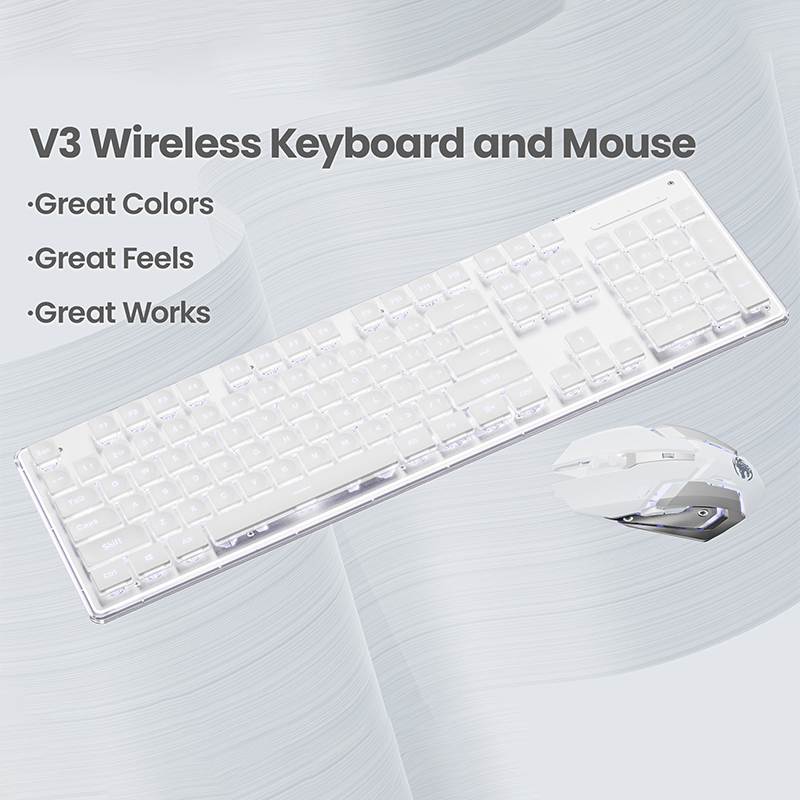 EWEADN V3 wireless Silent Offi - Desk Setup Keyboard 评论和价格