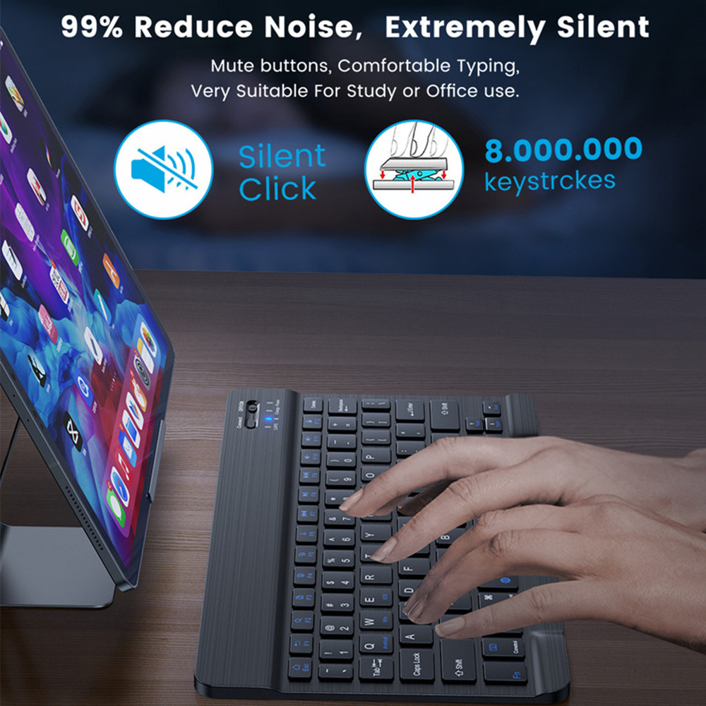 New 2025 Bluetooth Wireless Ke - Desk Setup Keyboard 评论和价格