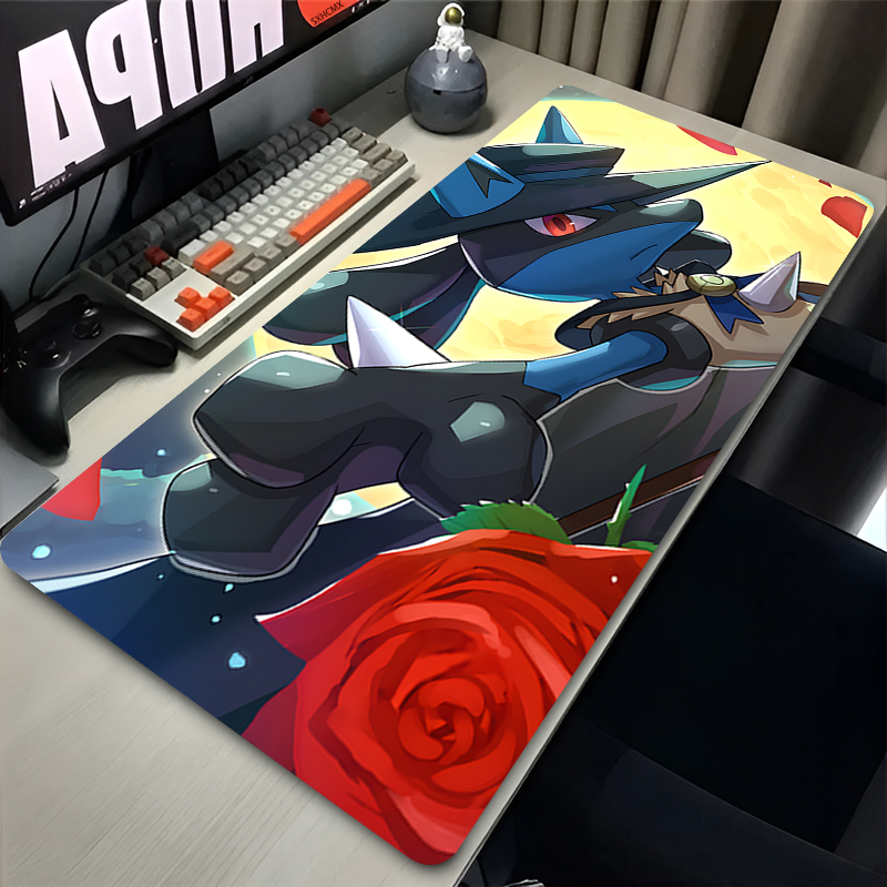 Mouse Pad Cool Anime P-pokemon - Desk Setup Rug 评论和价格