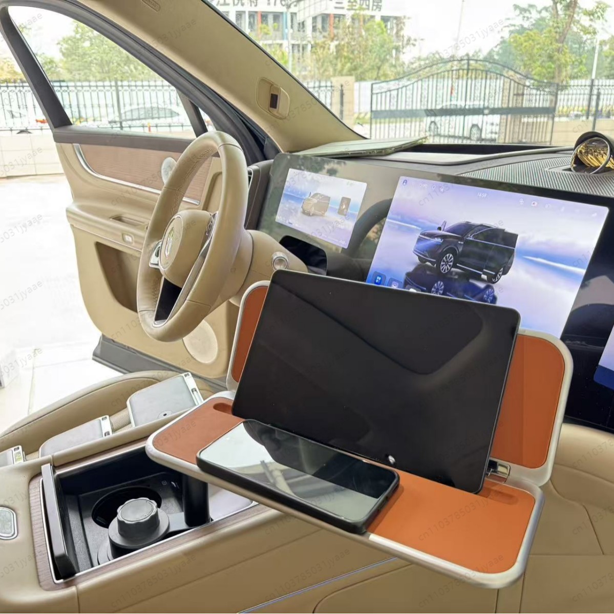 New Car Foldable Tray Table, P - Desk Setup Laptop 评论和价格