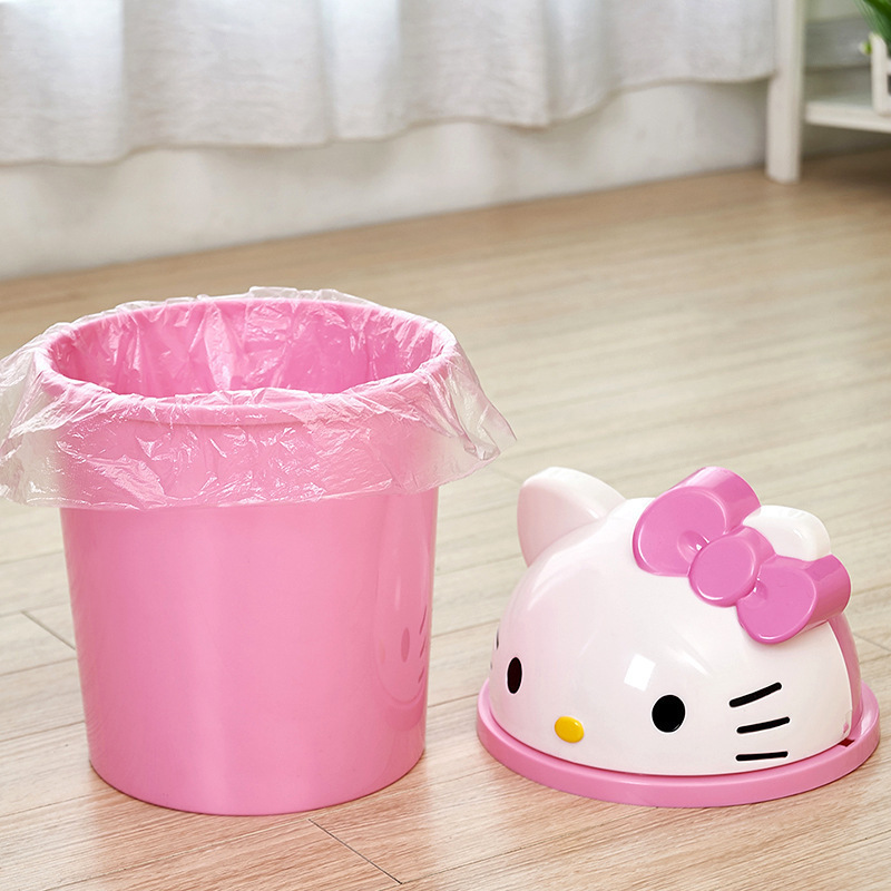 Hello Kitty Small Desktop Tras - Desk Setup Design 评论和价格
