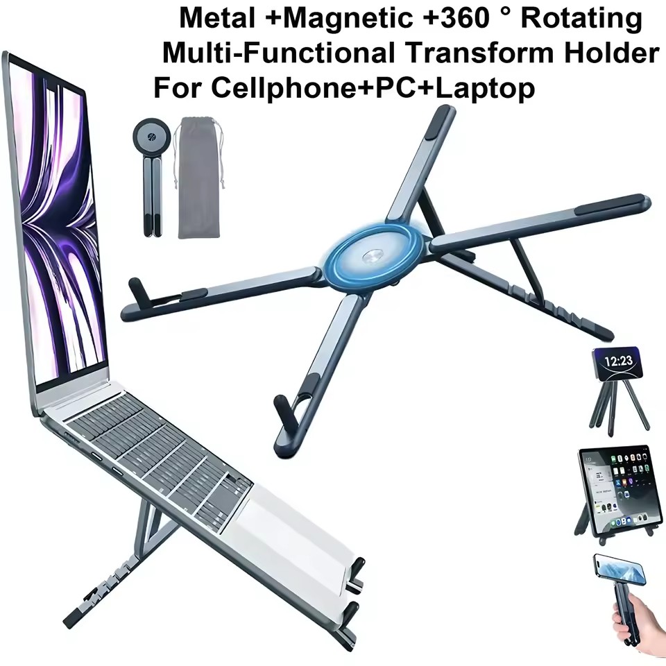Portable Magnetic Phone Holder - Desk Setup Laptop 评论和价格