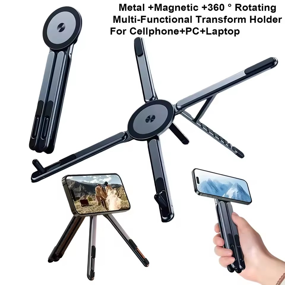 Portable Magnetic Phone Holder - Desk Setup Laptop 评论和价格