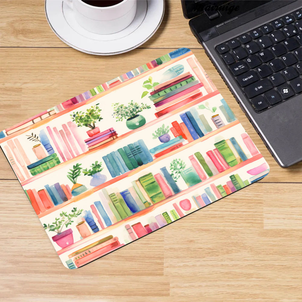 Plant Books Mouse Pad Home Off - Desk Setup Books 评论和价格