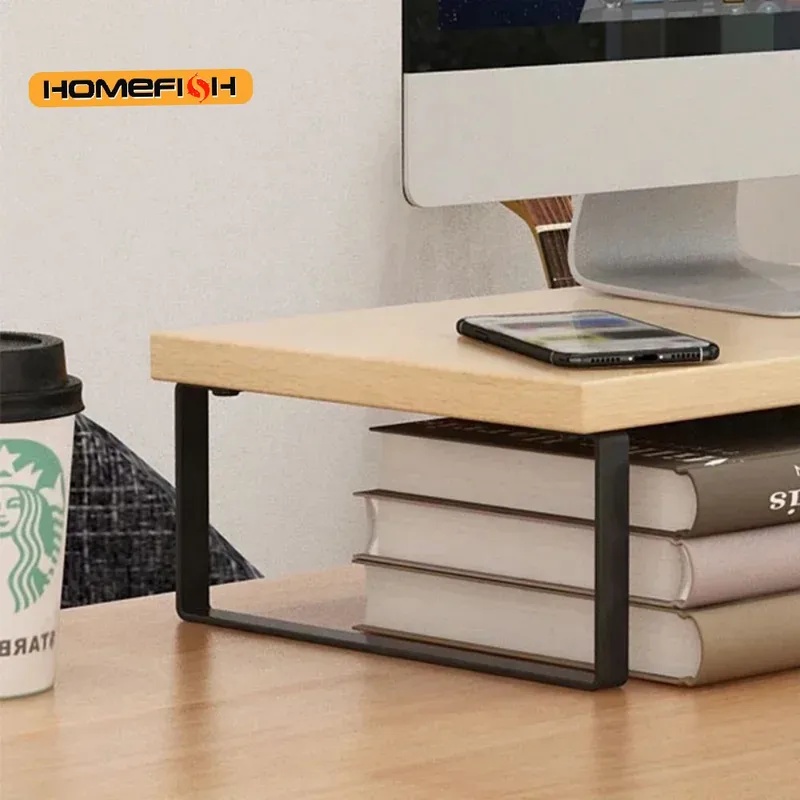 Elevated Desktop Monitor Riser - Desk Setup Home Office 评论和价格