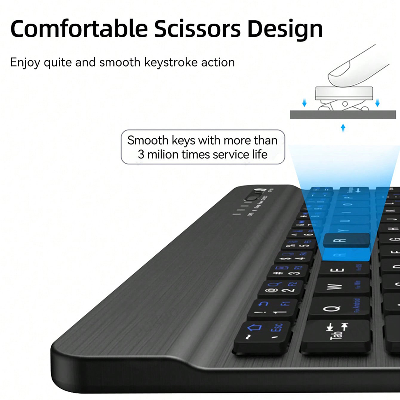Multilingual Keyboard For Tabl - Desk Setup Keyboard 评论和价格