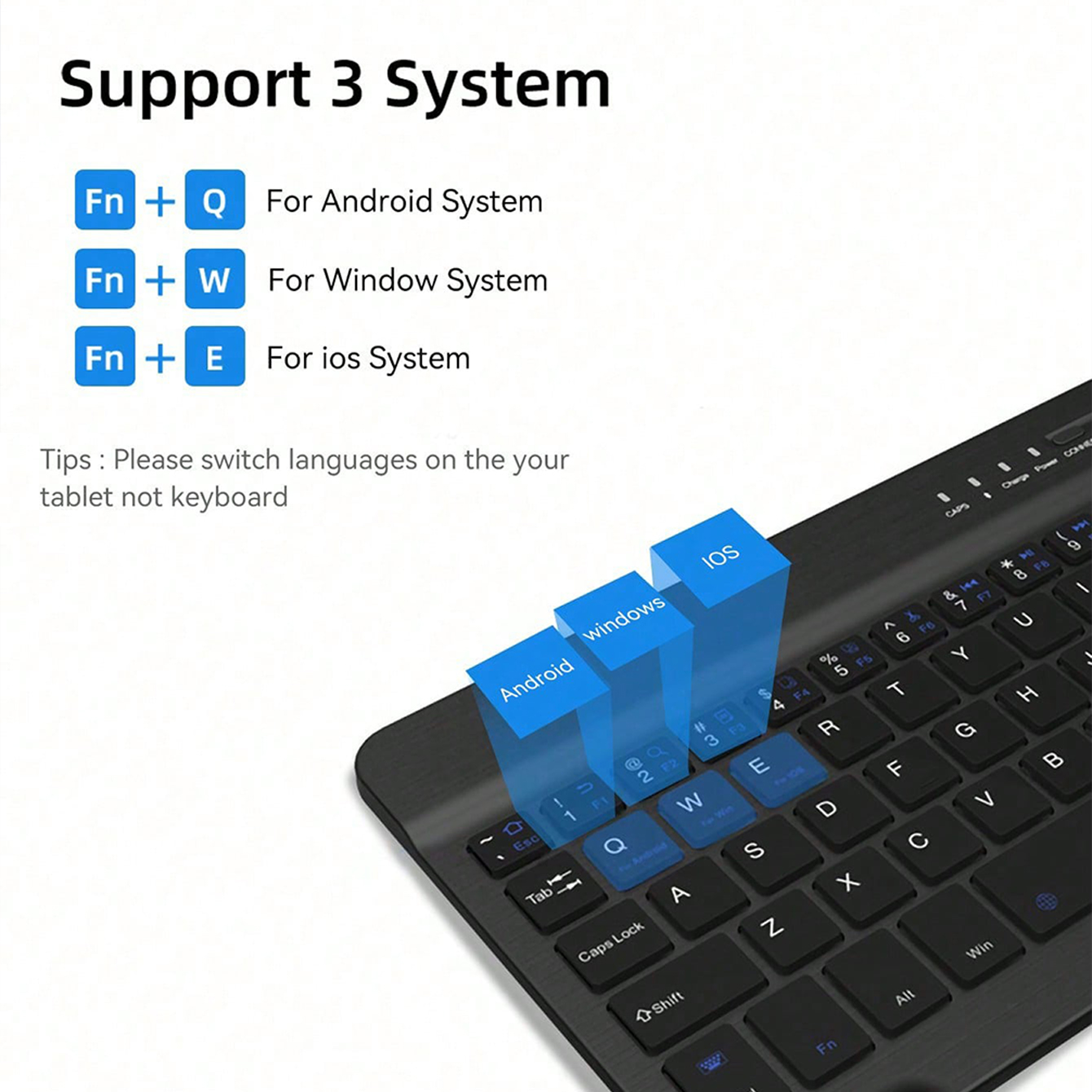 Multilingual Keyboard For Tabl - Desk Setup Keyboard 评论和价格
