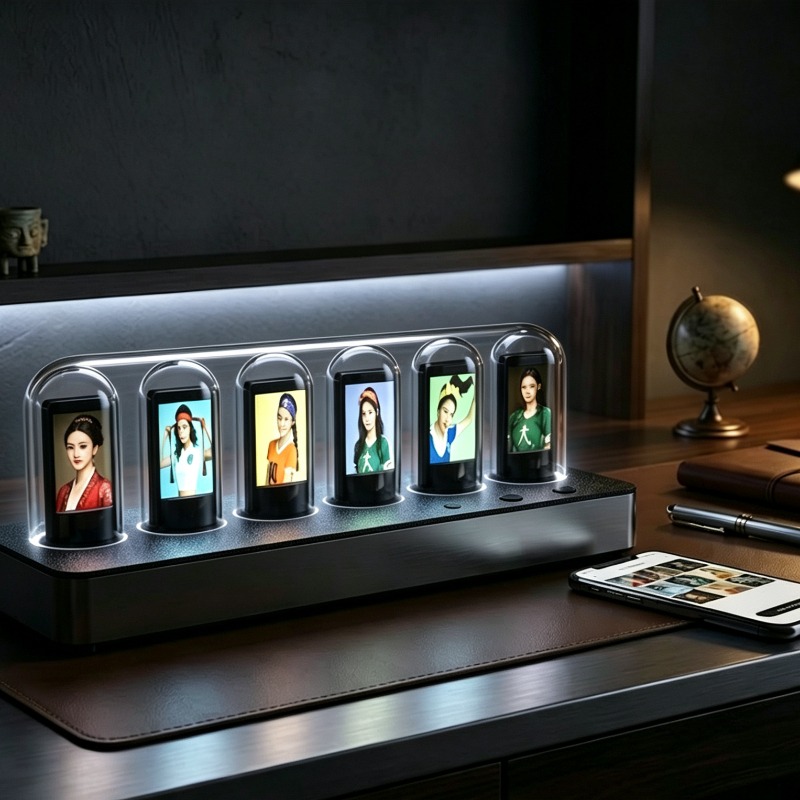 IPS‑Simulated Nixie Tube Clock - Desk Setup Artist 评论和价格