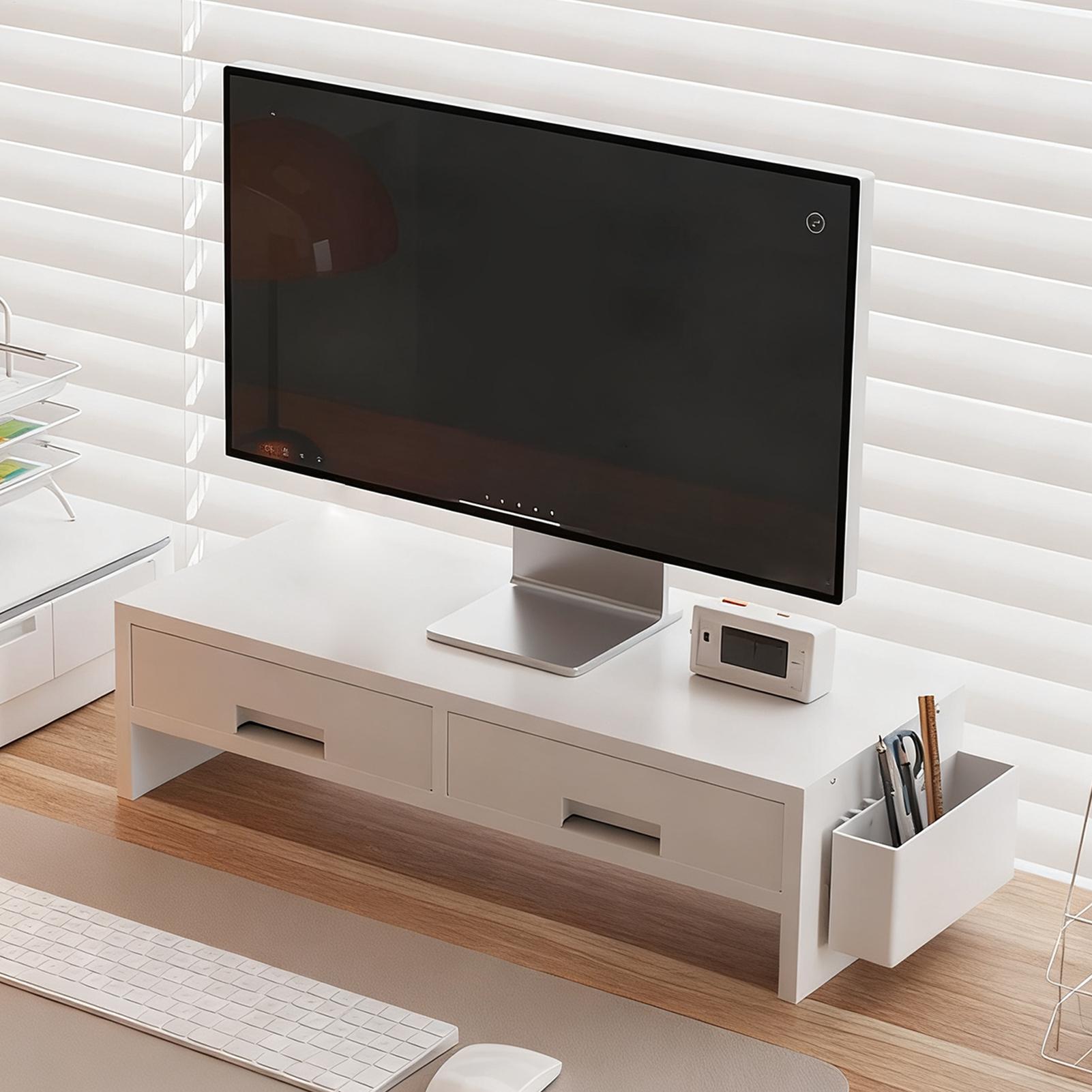 Desk Monitor Stand Riser Doubl - Desk Setup Home Office 评论和价格
