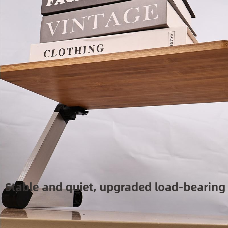 Adjustable Bamboo Bed Desk Fol - Desk Setup Books 评论和价格
