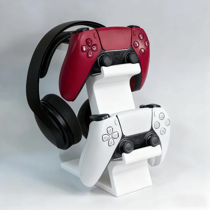 ●3-in-1 Controller Stand For D - Desk Setup Game 评论和价格