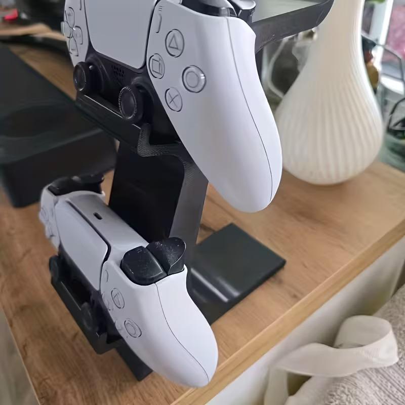 ●3-in-1 Controller Stand For D - Desk Setup Game 评论和价格