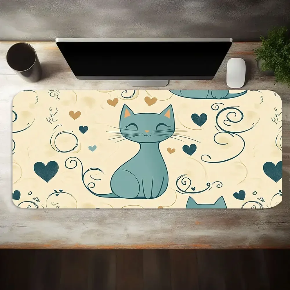 Gaming Mouse Pad 1PC Animal Ca - Desk Setup Game 评论和价格