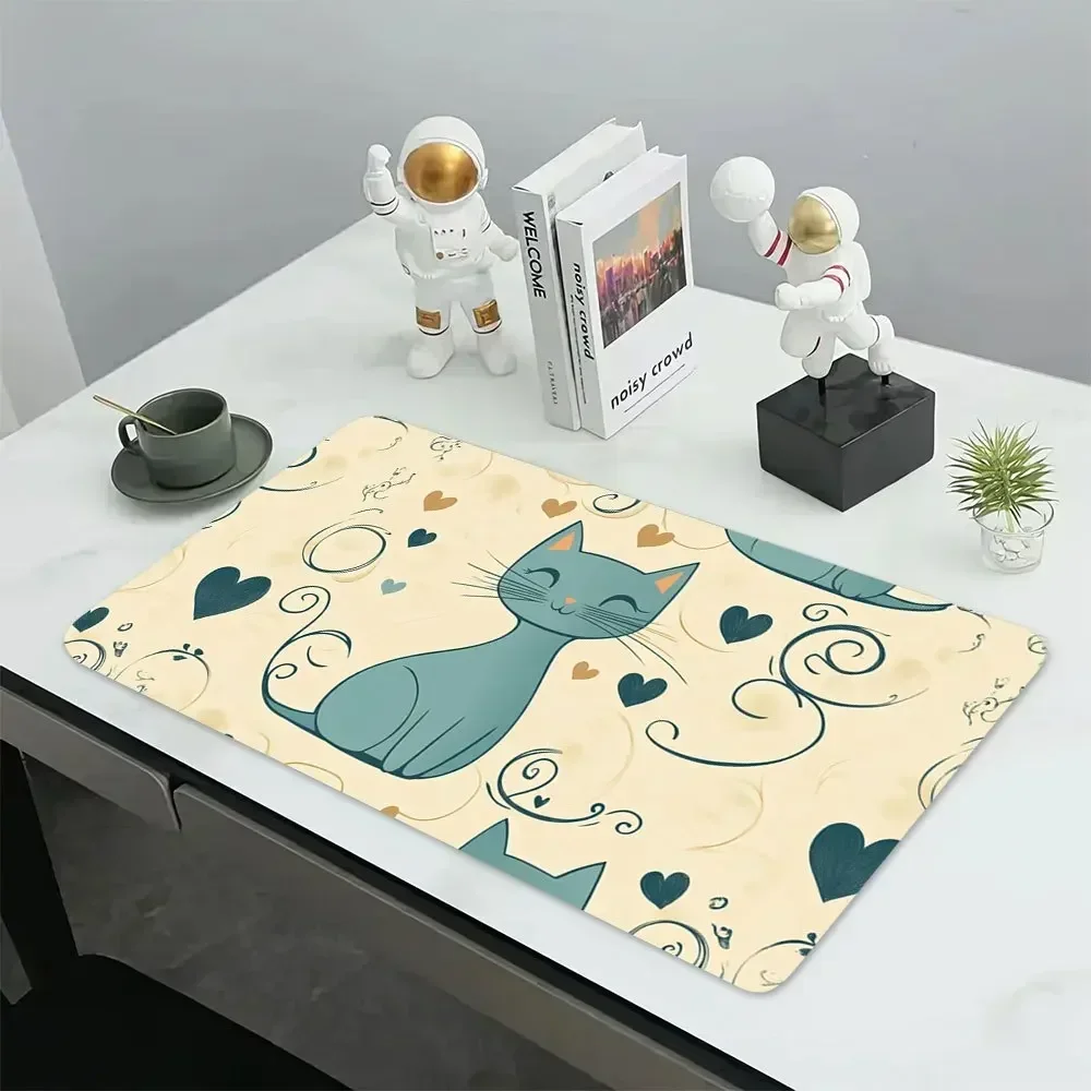 Gaming Mouse Pad 1PC Animal Ca - Desk Setup Game 评论和价格