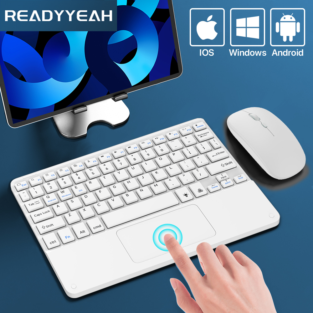 Touchpad Wireless Keyboard and - Desk Setup Keyboard 评论和价格