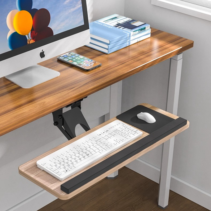 Ergonomic Under Desk Keyboard  - Desk Setup With Keyboard Tray 评论和价格
