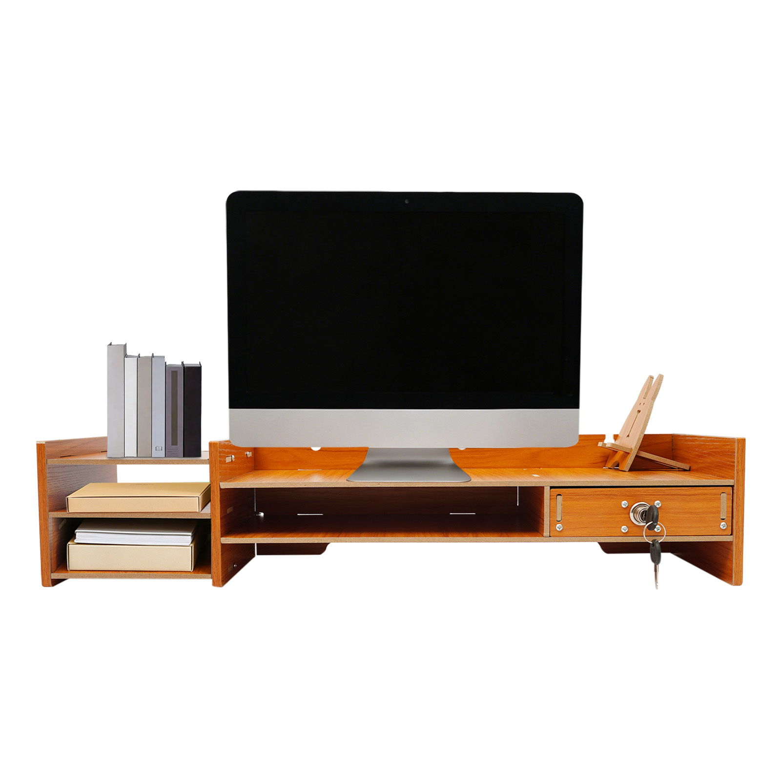 Mdf Ergonomic Monitor Stand Ri - Desk Setup Home Office 评论和价格