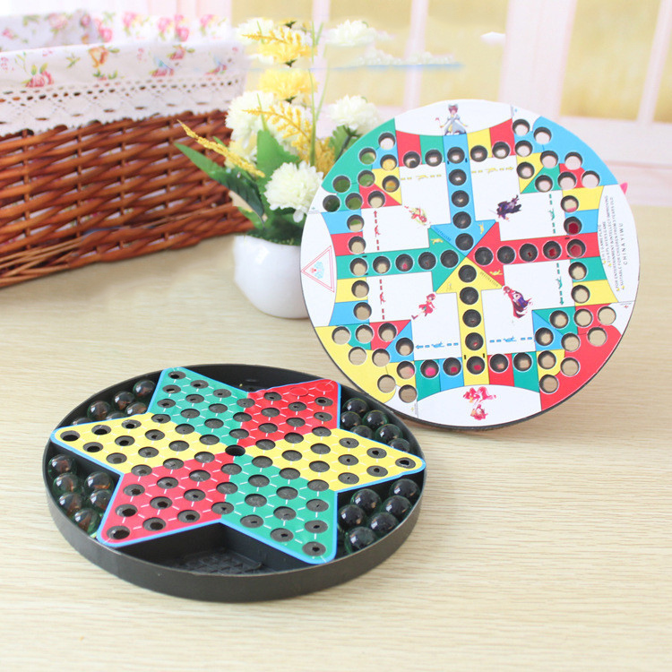 2 In 1 Chessmen Checkers Board - Desk Setup Game 评论和价格