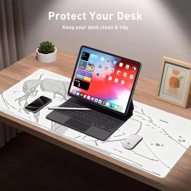 1Pcs Leather Mouse Pad Anime A - Desk Setup Rug 评论和价格
